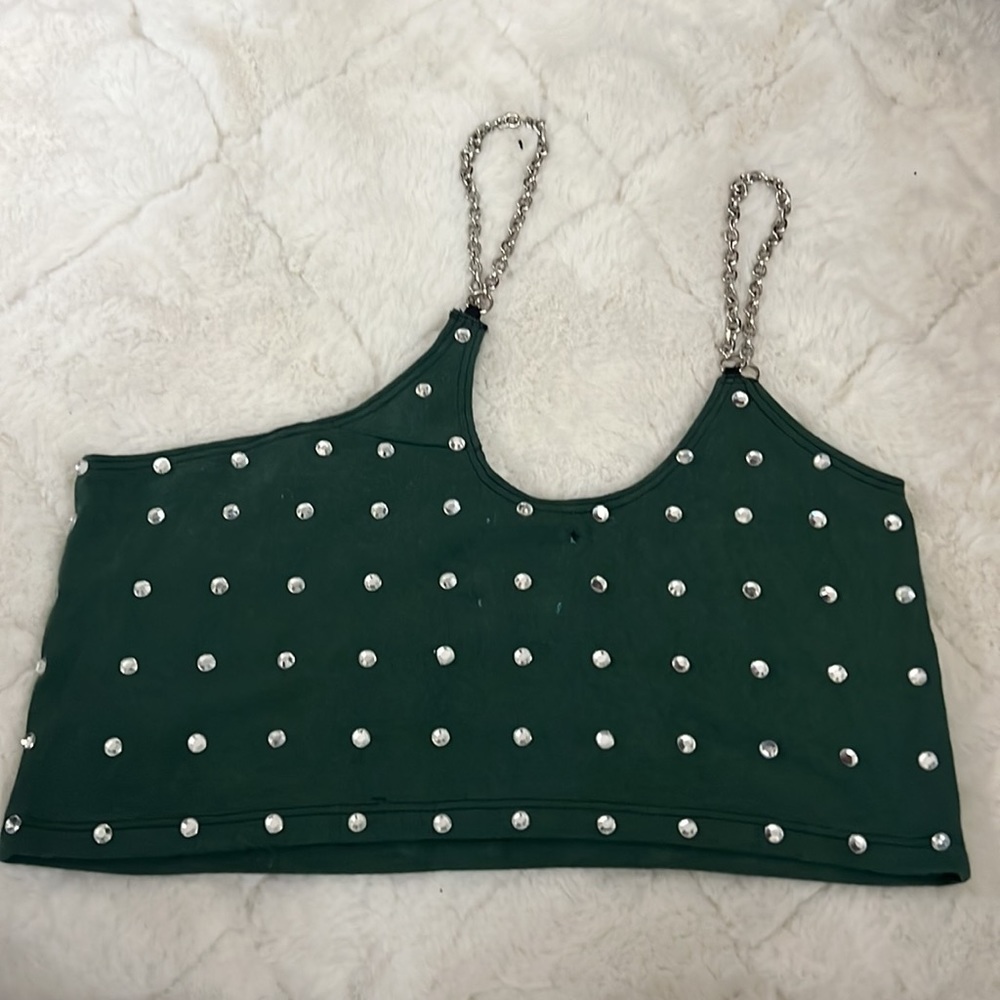 Jets chain crop top - Picture 4 of 4
